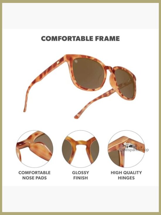 Polarized Square Sunglasses with Polycarbonate Frame, UV400 Protection main image 6
